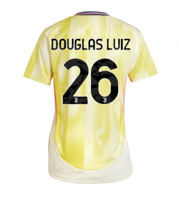 Juventus Douglas Luiz #26 Bortatröja Dam 2024-25 Kortärmad